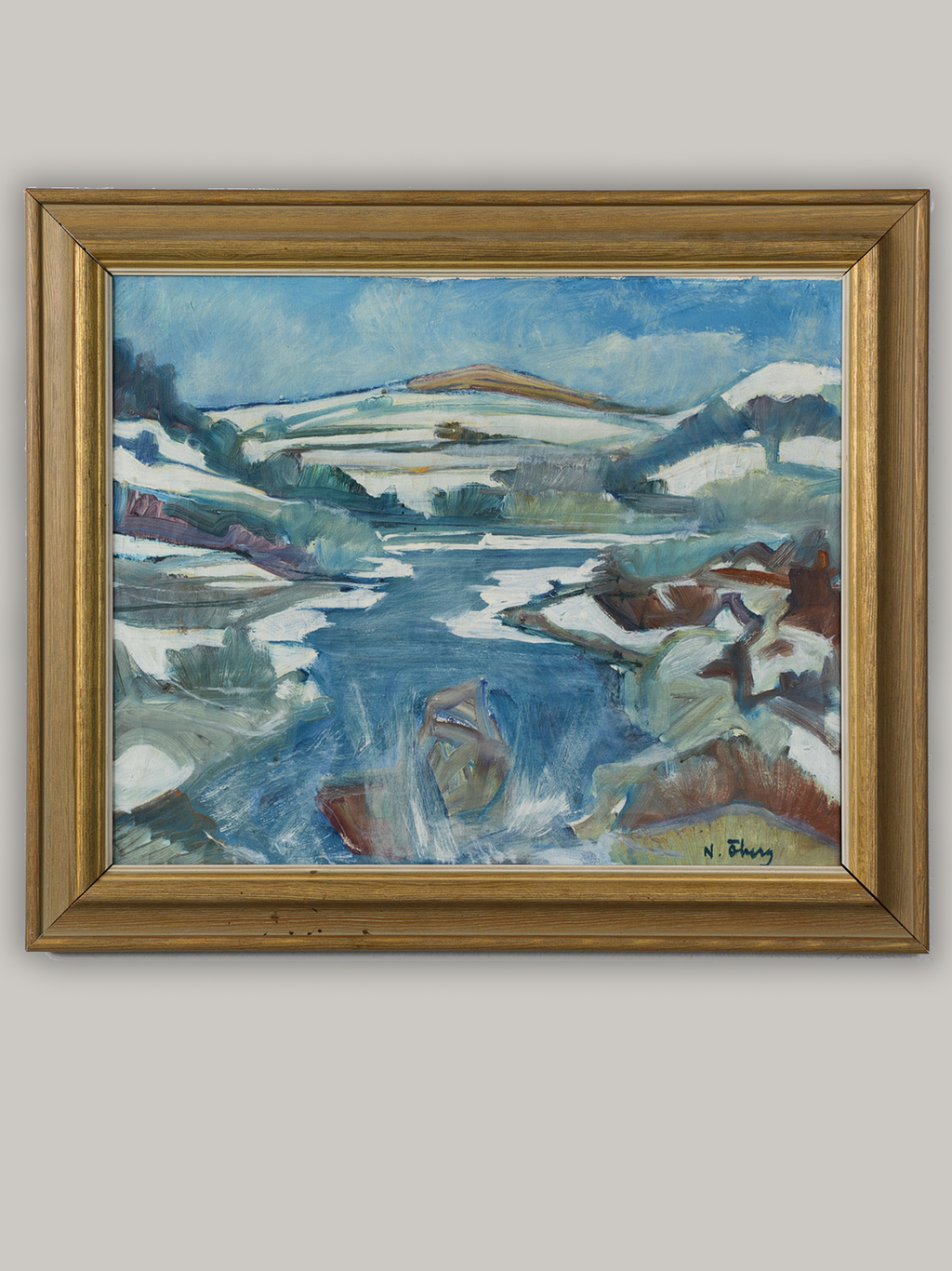 Blue Mountain Landscape