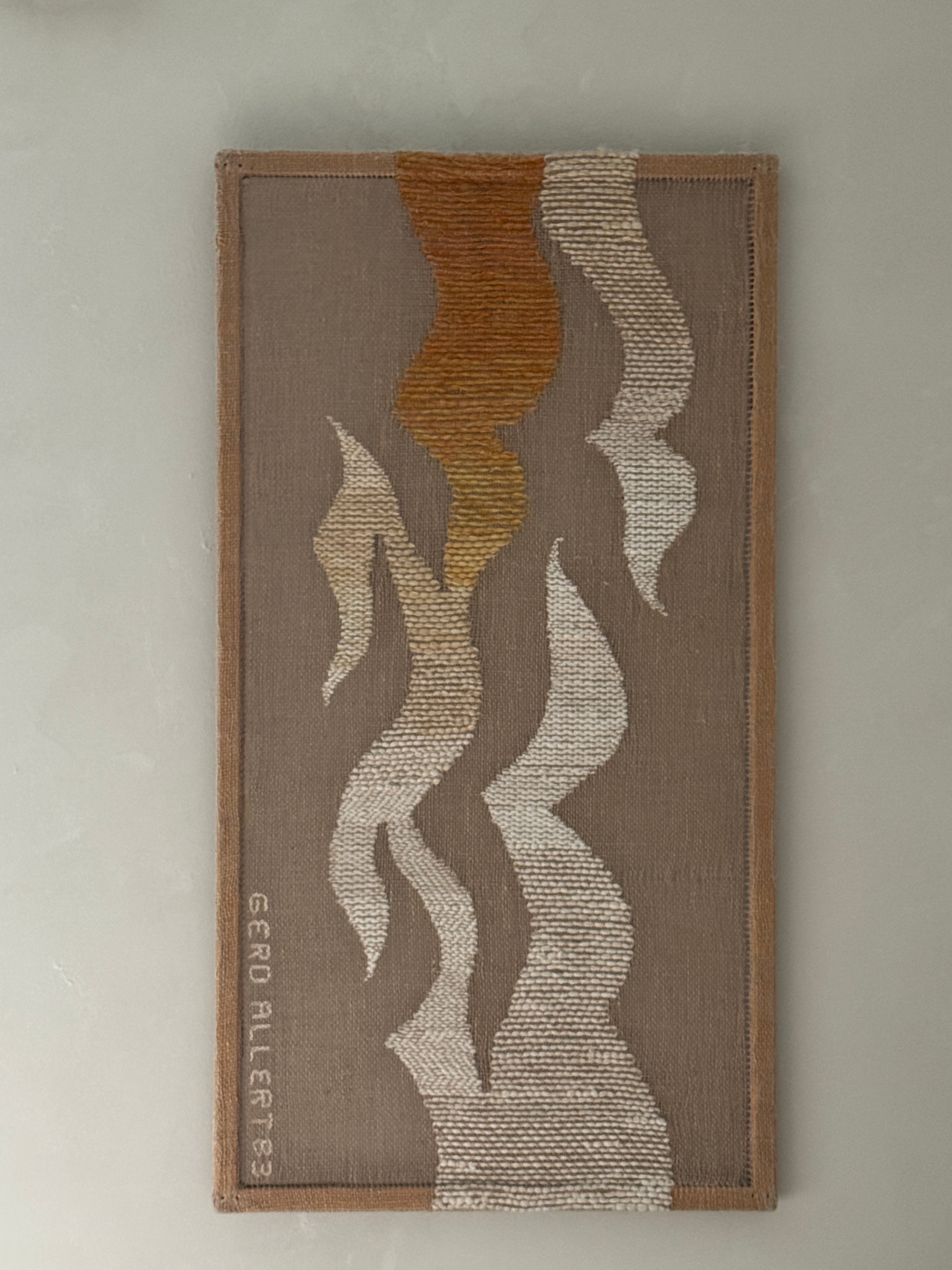 Wall textile by Gerd Allert