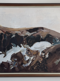 Brown mountain landscape