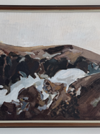 Brown mountain landscape