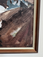 Brown mountain landscape