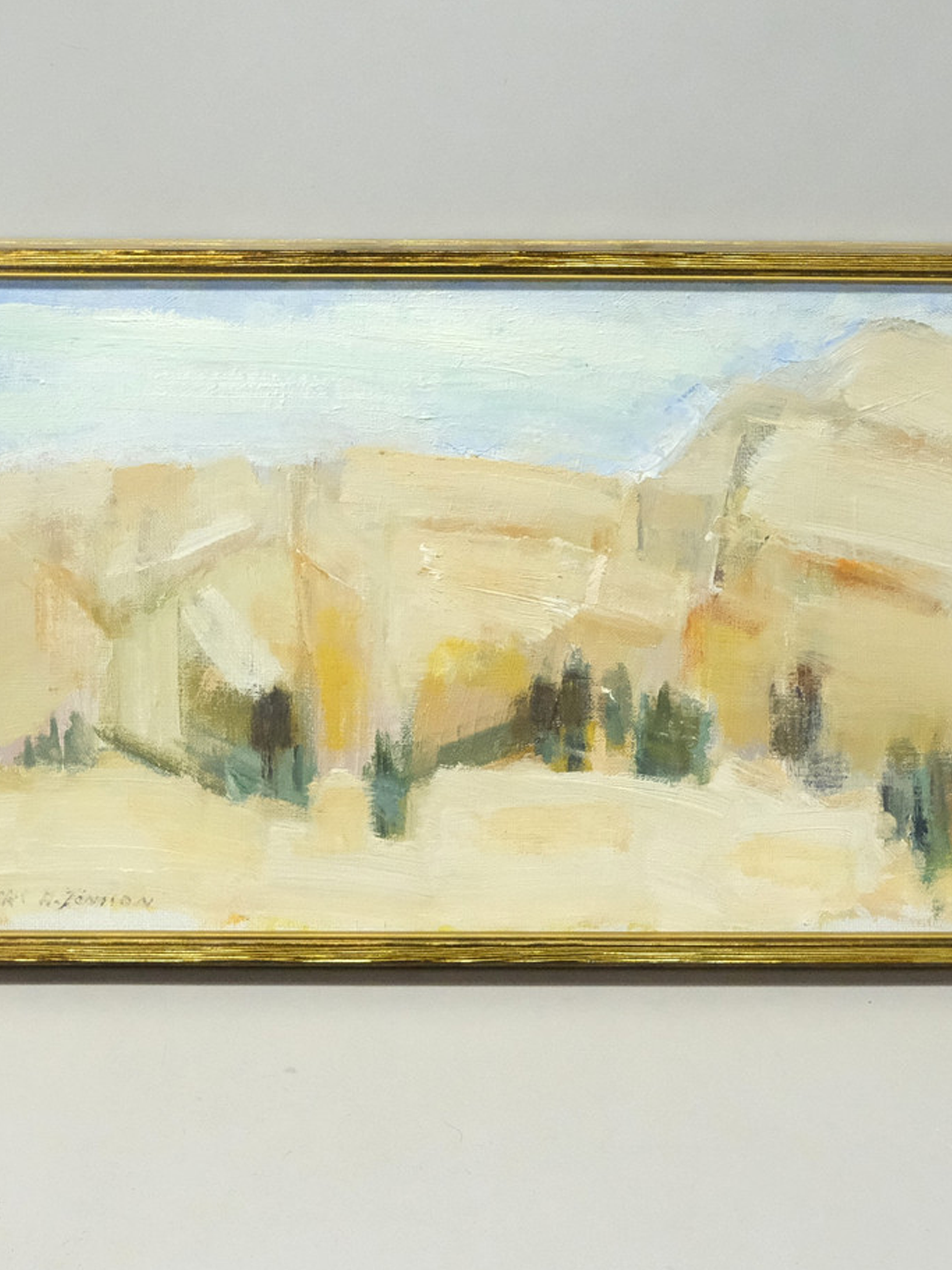 Yellow mountains